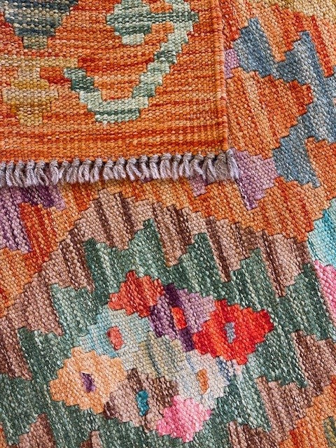 Hand-woven carpet Kilim