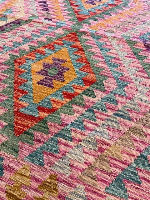 Hand-woven carpet Kilim