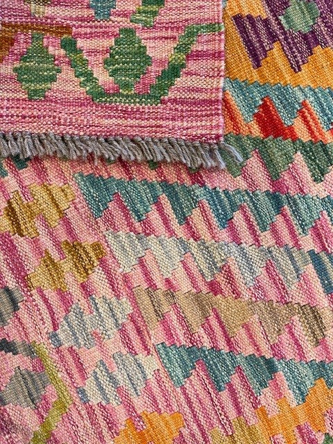 Hand-woven carpet Kilim