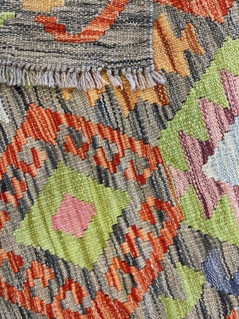 Handgeweven tapijt Kelim