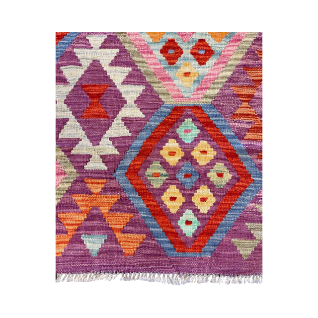 Hand-woven carpet Kilim
