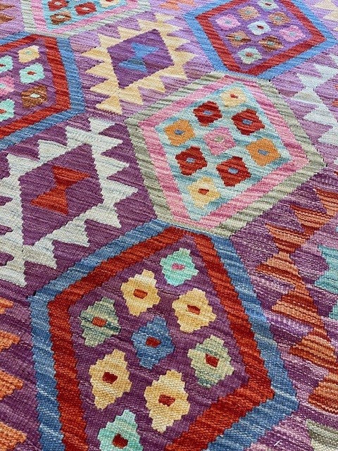 Hand-woven carpet Kilim
