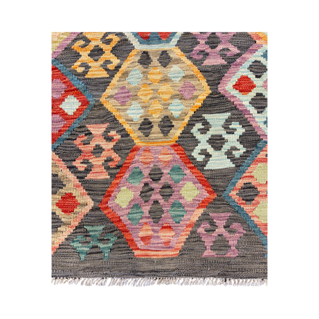 Hand-woven carpet Kilim