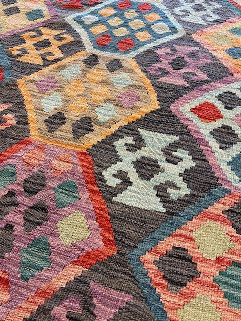 Hand-woven carpet Kilim