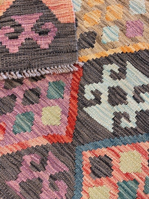 Hand-woven carpet Kilim