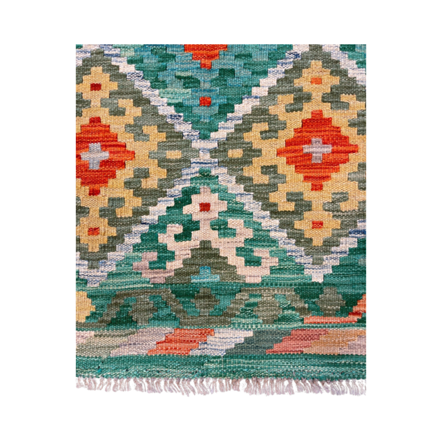 Hand-woven carpet Kilim