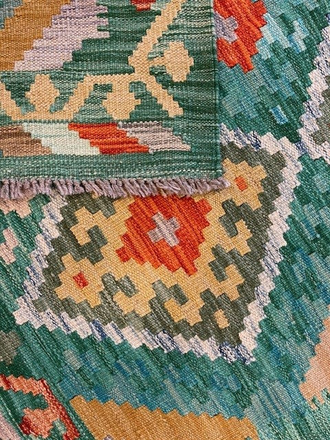 Hand-woven carpet Kilim
