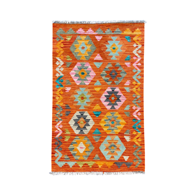 Hand-woven carpet Kilim