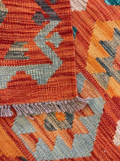 Hand-woven carpet Kilim