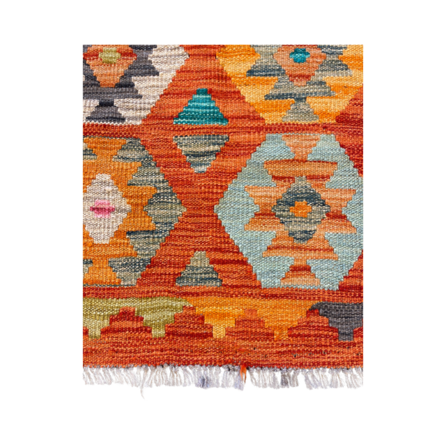 Hand-woven carpet Kilim