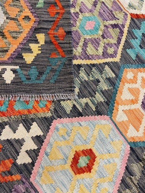 Hand-woven carpet Kilim