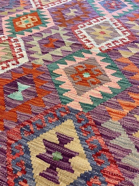 Hand-woven carpet Kilim