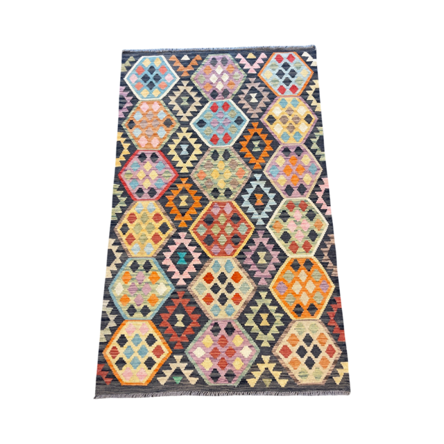 Hand-woven carpet Kilim