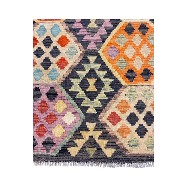 Hand-woven carpet Kilim