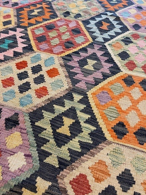 Hand-woven carpet Kilim