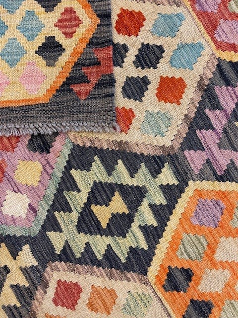 Hand-woven carpet Kilim