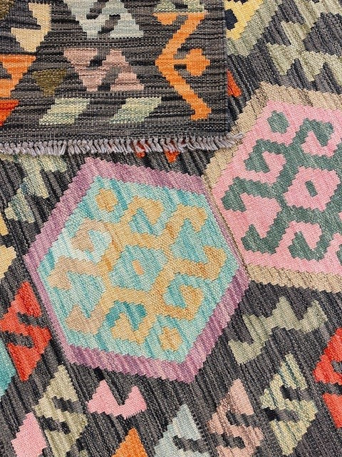 Hand-woven carpet Kilim