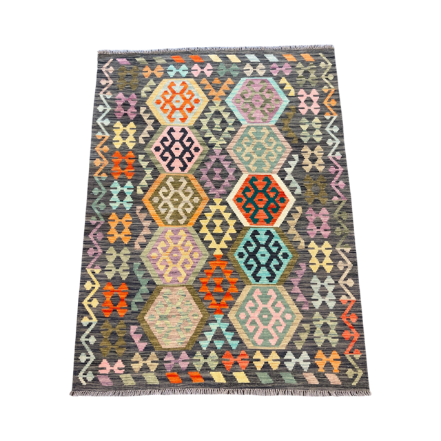Hand-woven carpet Kilim