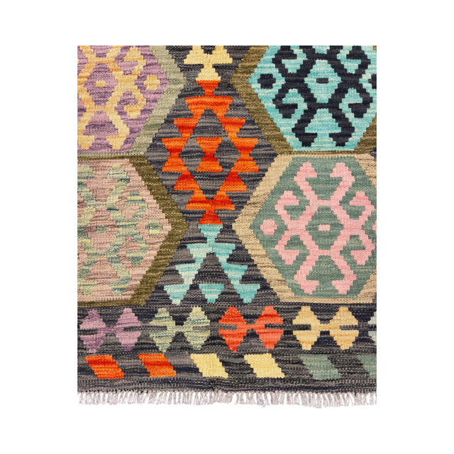 Hand-woven carpet Kilim