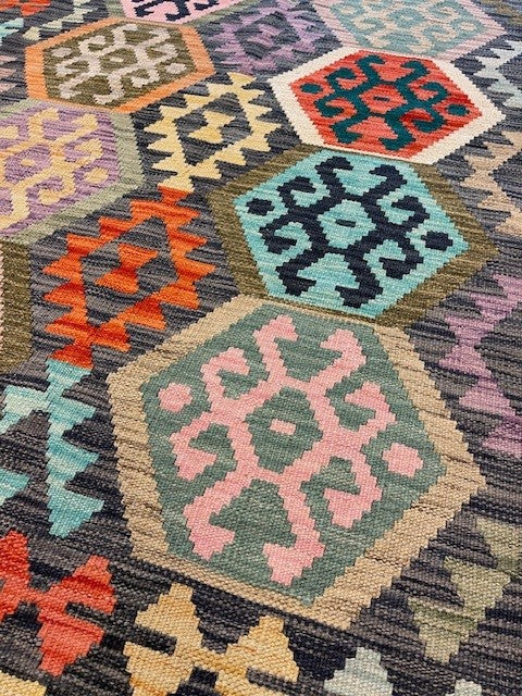 Hand-woven carpet Kilim