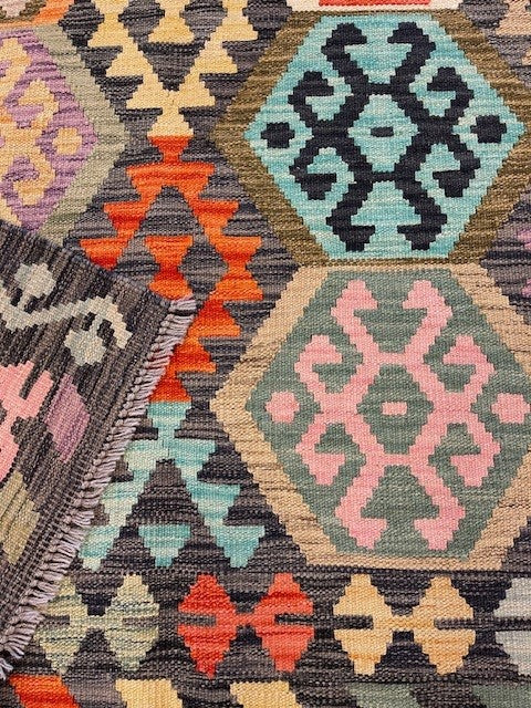 Hand-woven carpet Kilim