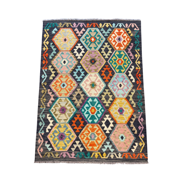Hand-woven carpet Kilim