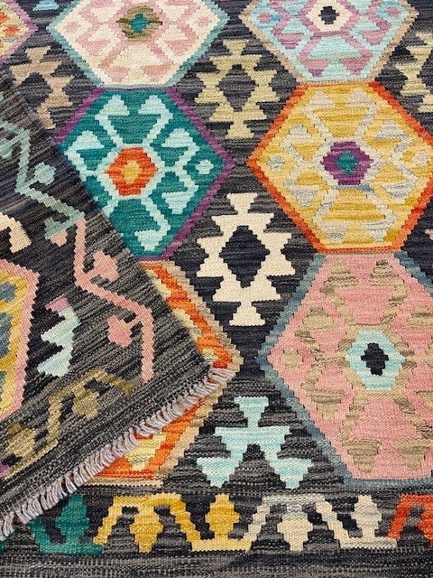 Hand-woven carpet Kilim
