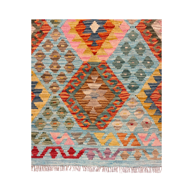 Hand-woven carpet Kilim