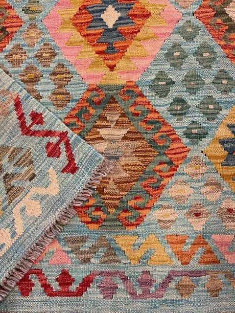 Hand-woven carpet Kilim