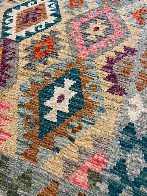 Hand-woven carpet Kilim