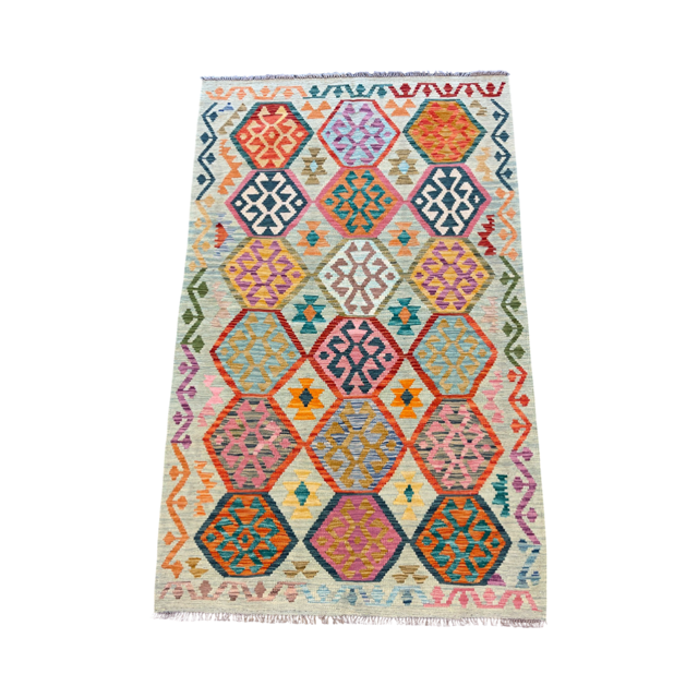 Hand-woven carpet Kilim