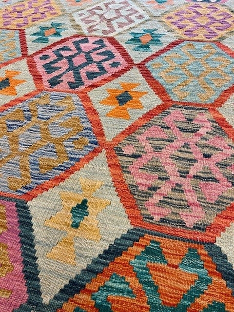 Hand-woven carpet Kilim