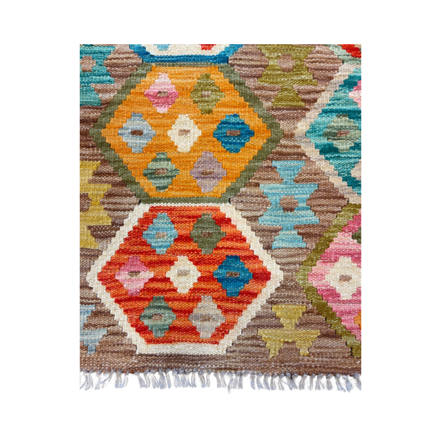Tapis tissé main Kilim