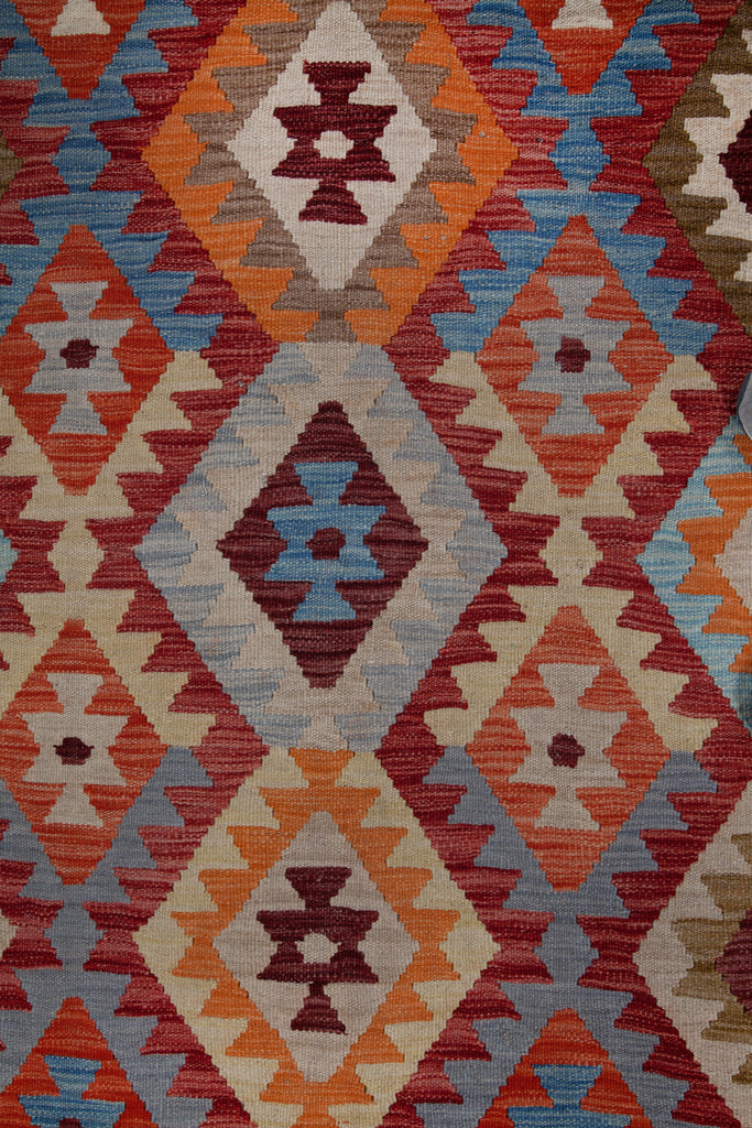 Handgeweven tapijt Kelim