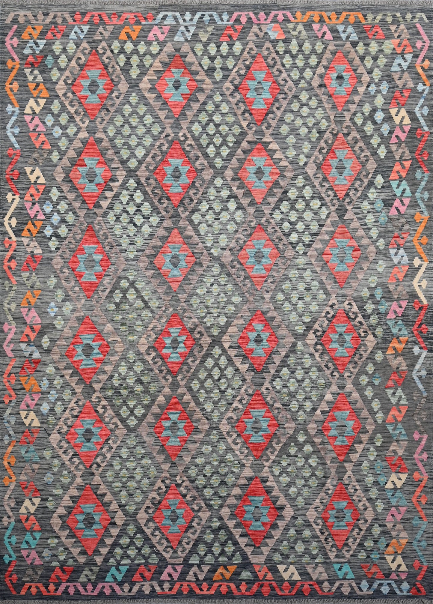 Hand-woven carpet Kilim