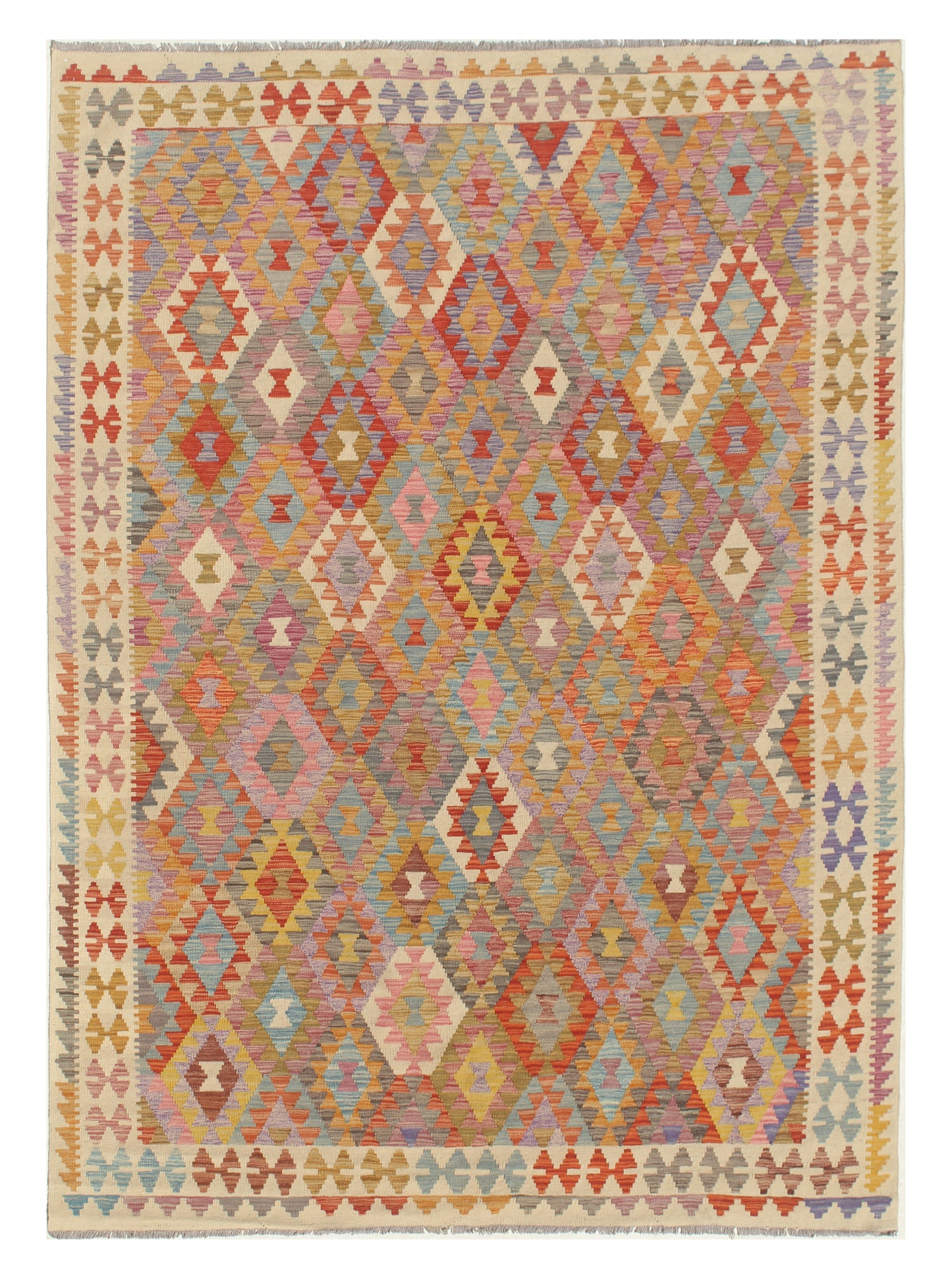Tapis tissé main Kilim