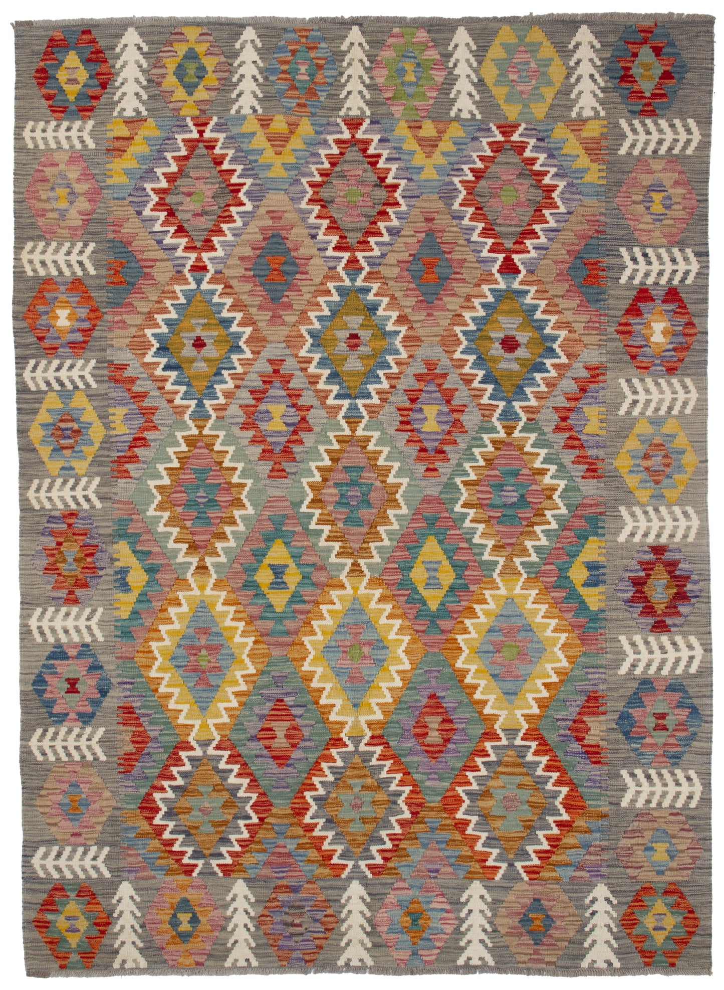 Hand-woven carpet Kilim