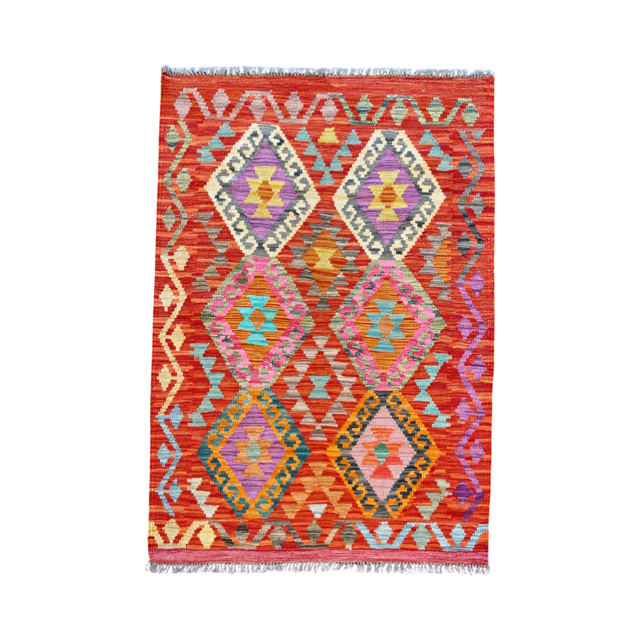 Hand-woven carpet Kilim