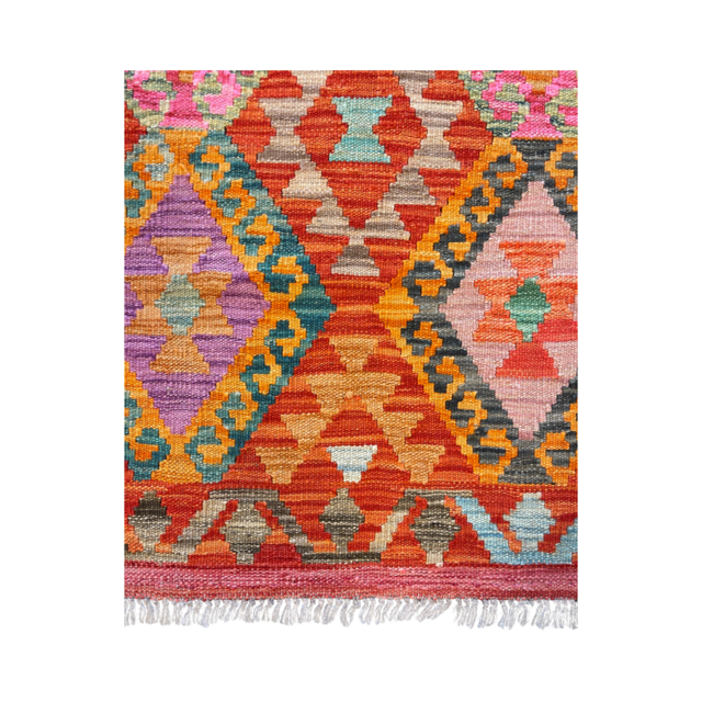 Hand-woven carpet Kilim