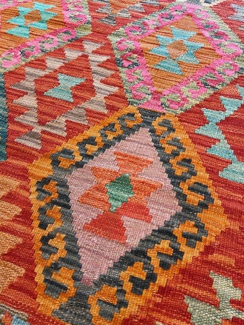Hand-woven carpet Kilim