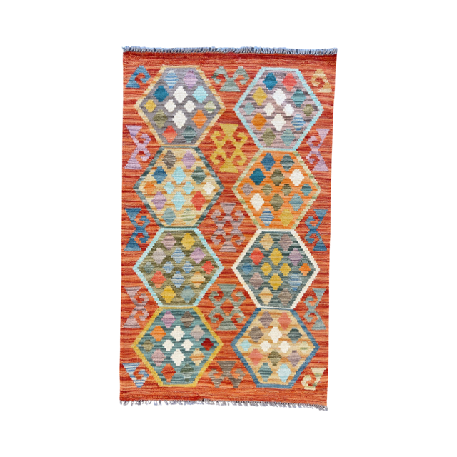 Hand-woven carpet Kilim