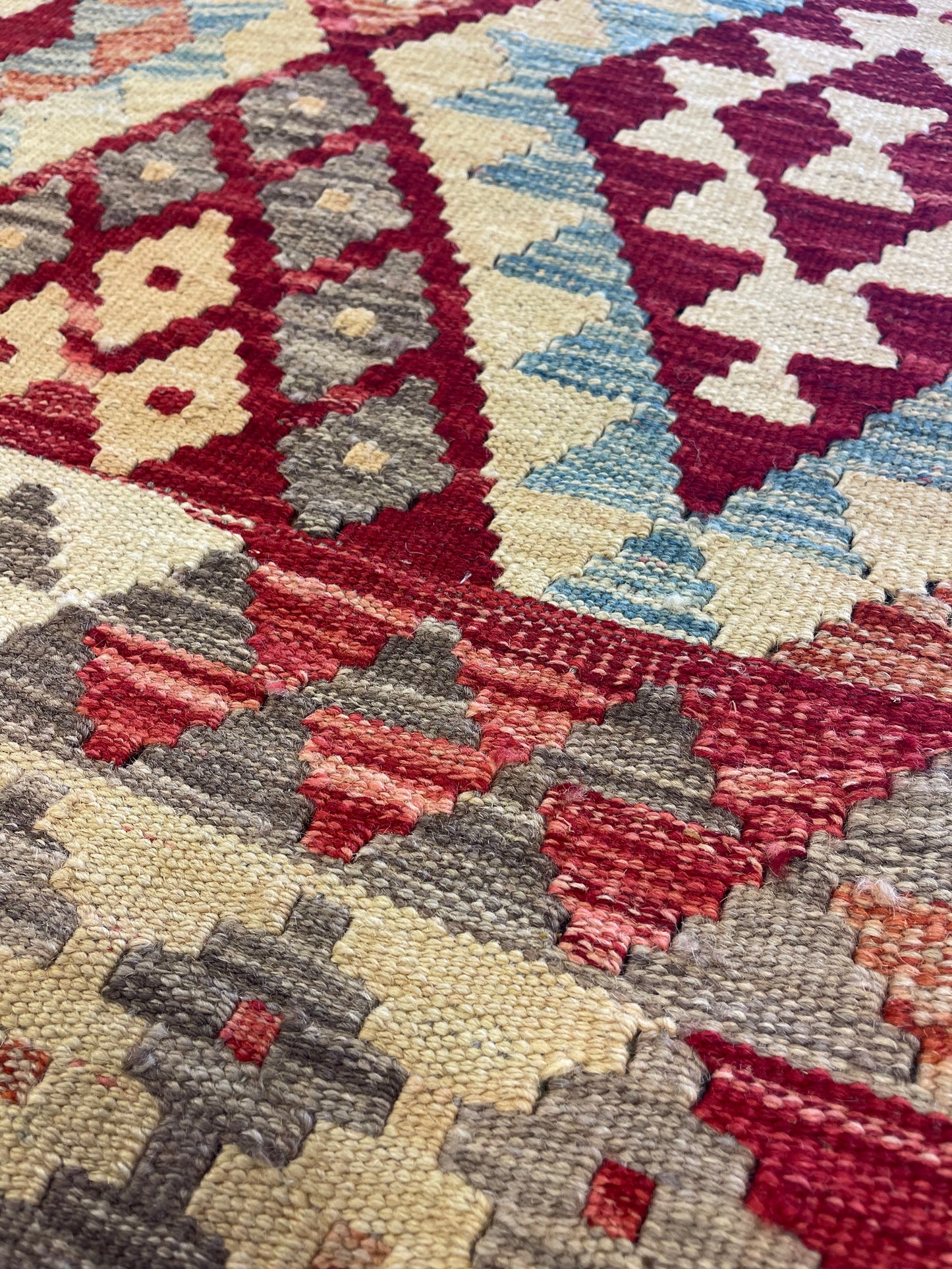 Hand-woven carpet Kilim
