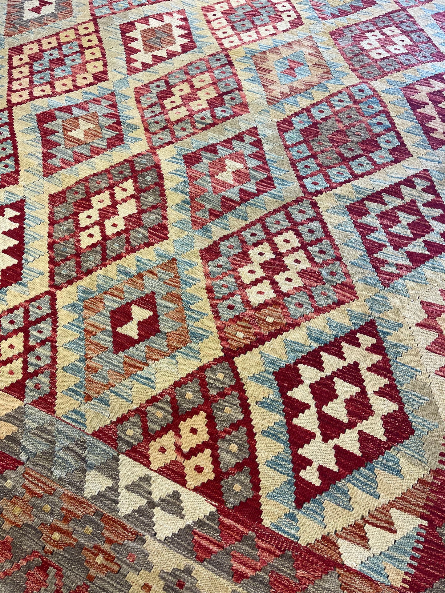 Hand-woven carpet Kilim