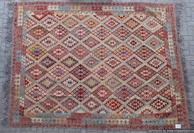 Hand-woven carpet Kilim