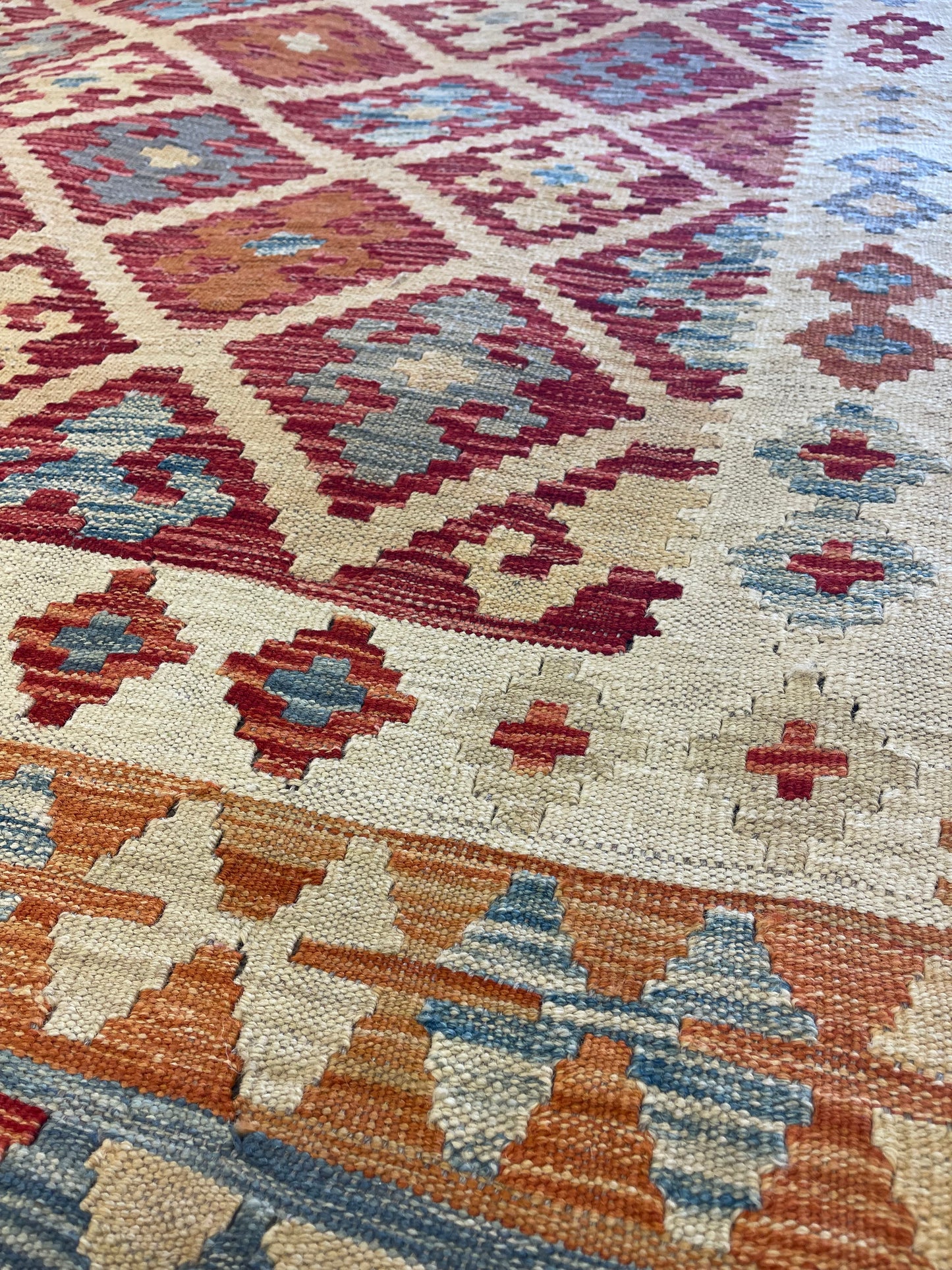 Hand-woven carpet Kilim