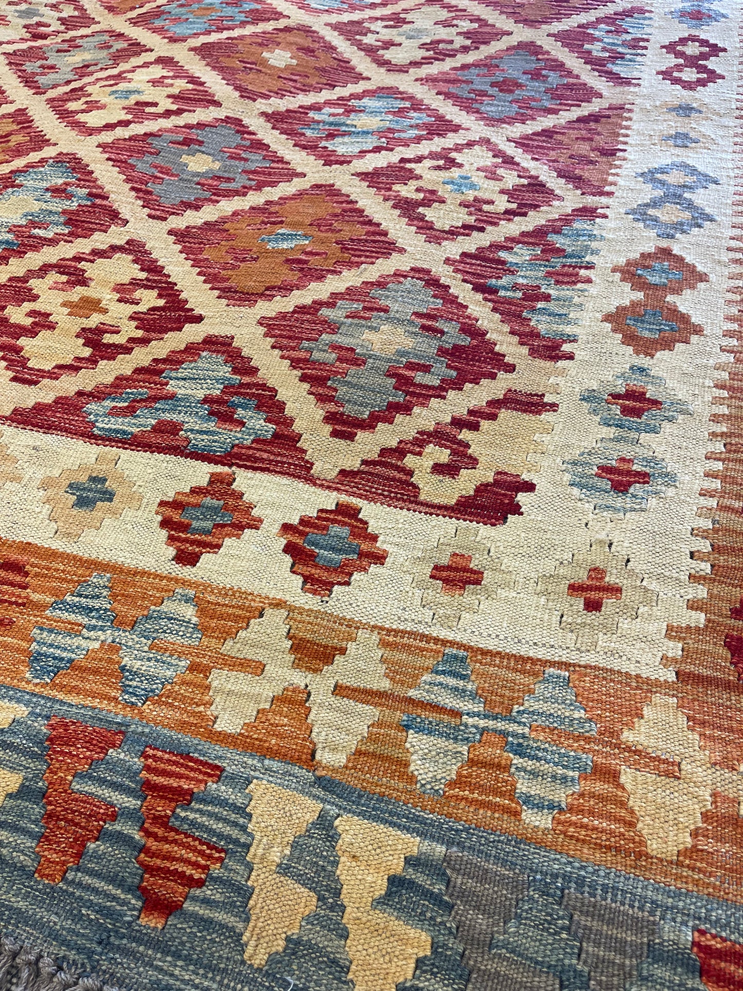 Hand-woven carpet Kilim