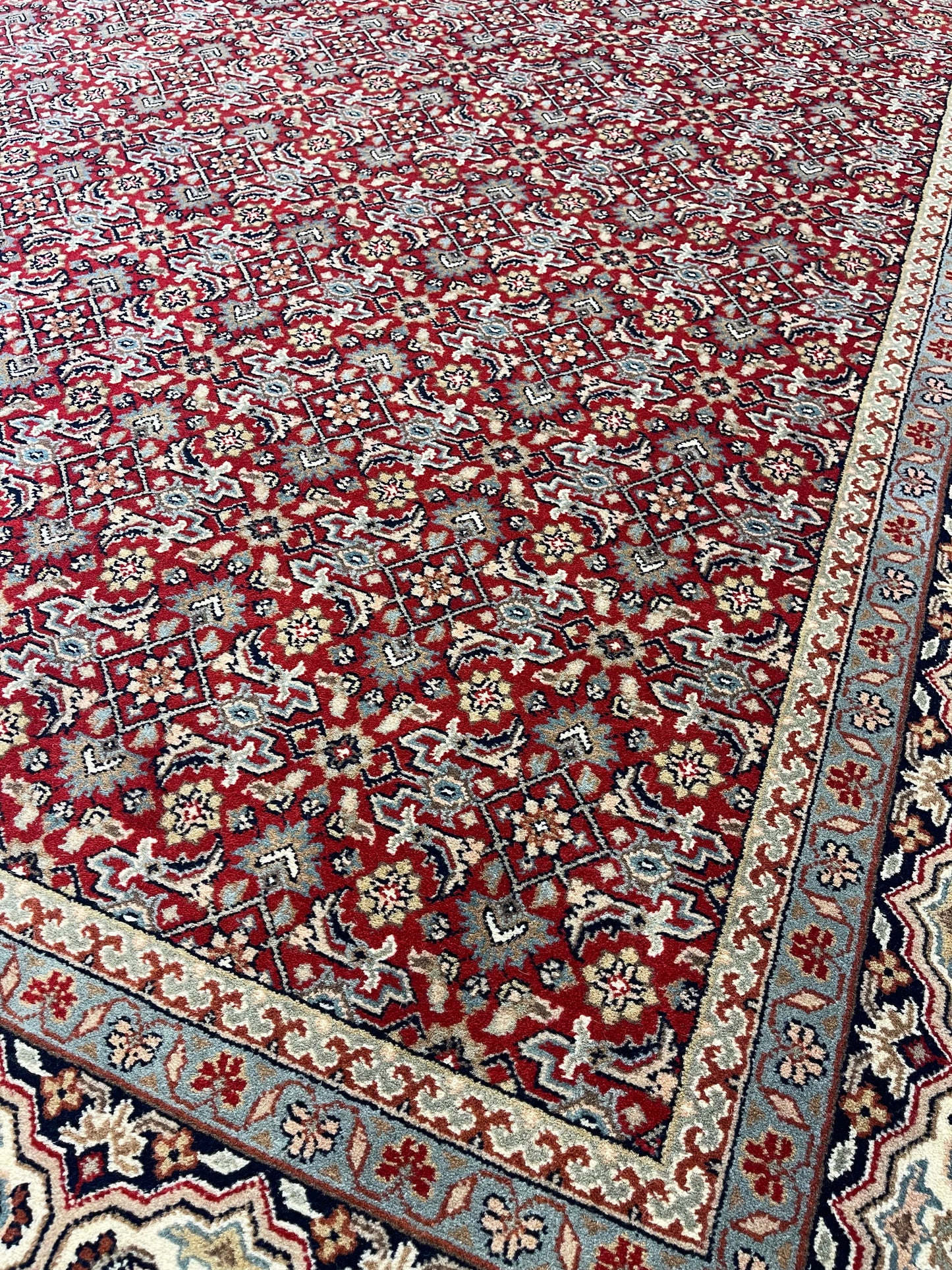 Handgeknoopt tapijt Bidjar