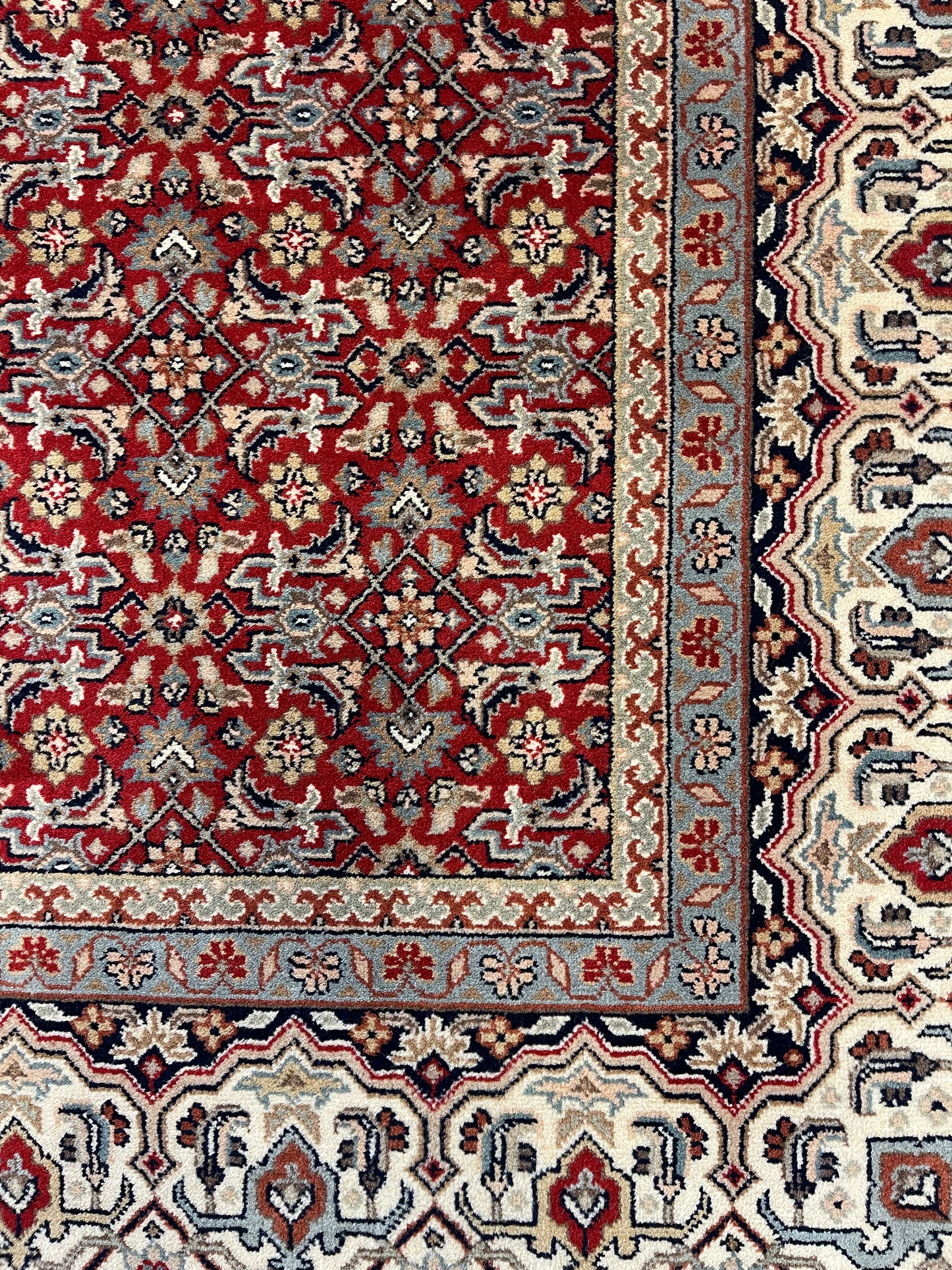 Handgeknoopt tapijt Bidjar