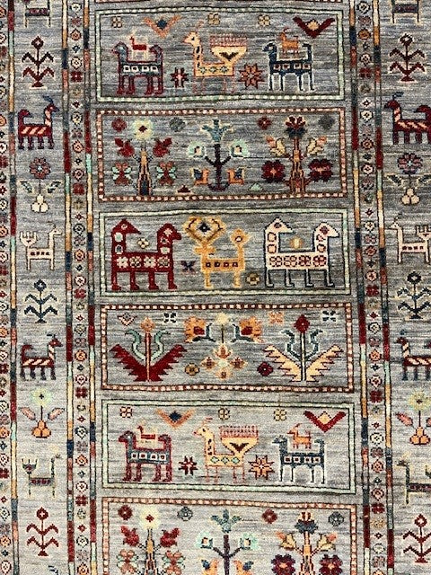 Handgeknoopt tapijt Chakpalu Traditional