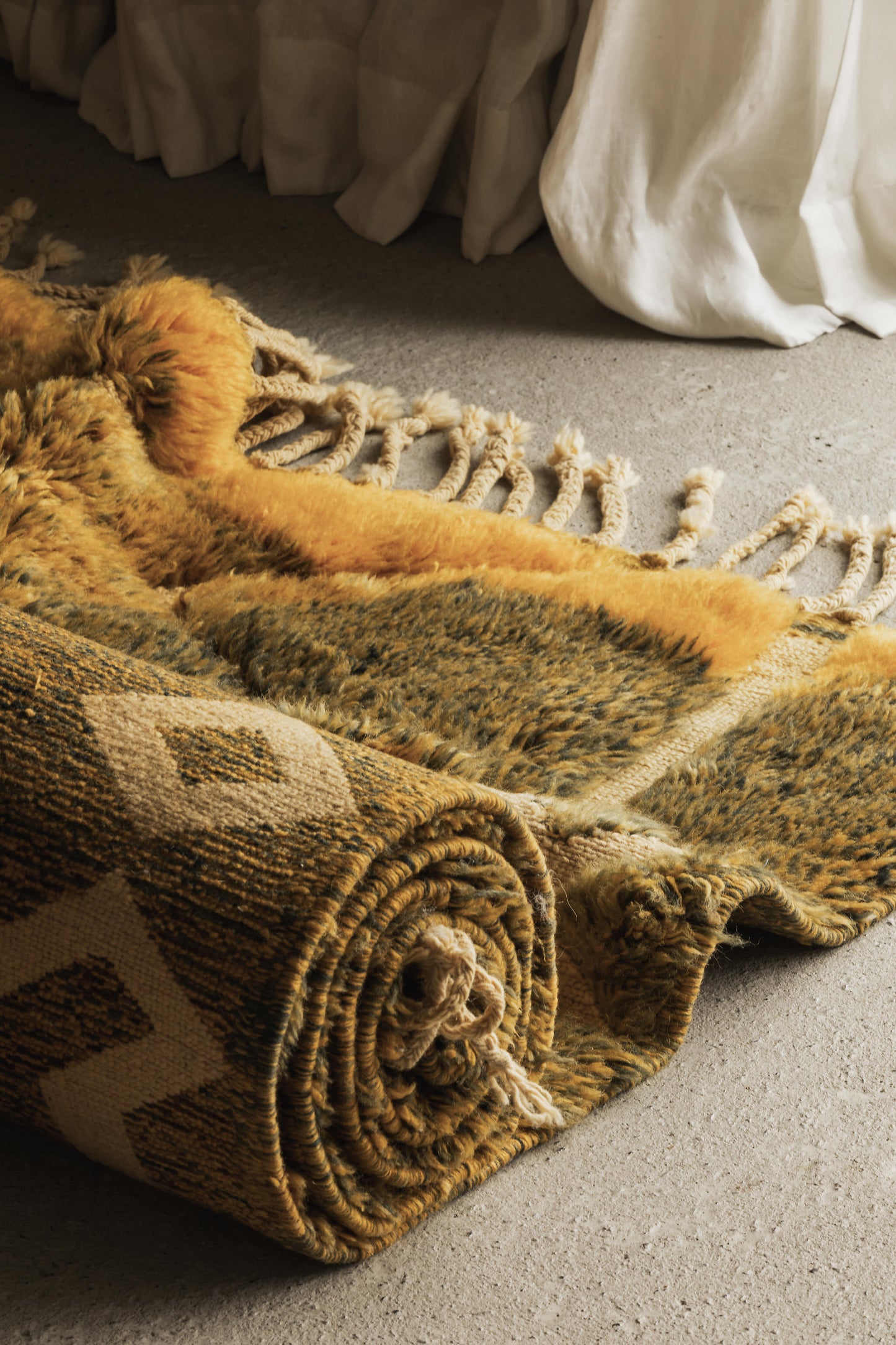 Handgeknoopt tapijt Berber